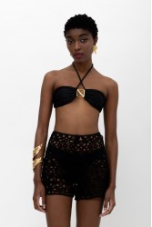 MALLORY THE LABEL Siren Black Bikini