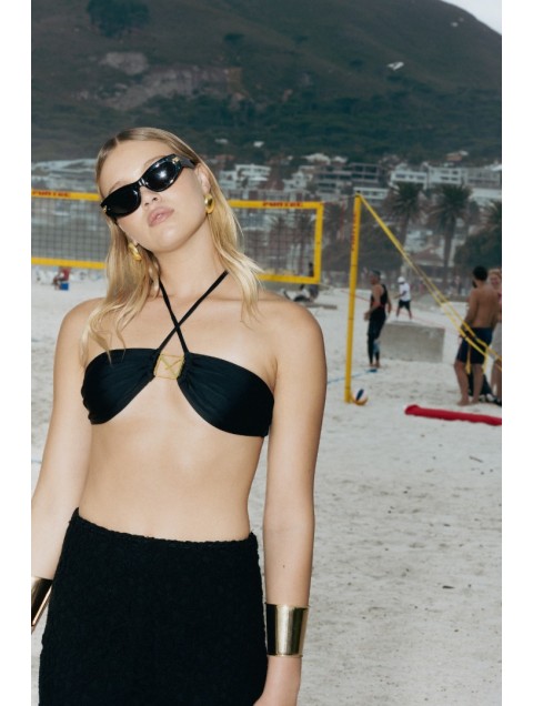 MALLORY THE LABEL Siren Black Bikini 