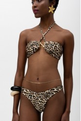 MALLORY THE LABEL Siren Leopard Bikini