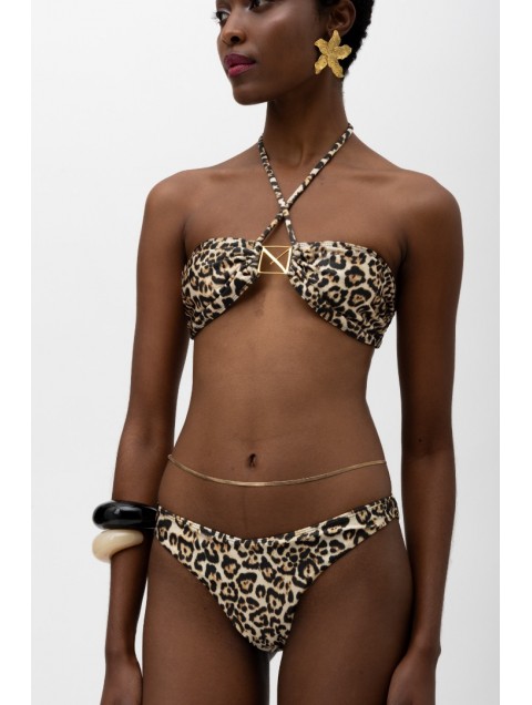 MALLORY THE LABEL Siren Leopard Bikini 