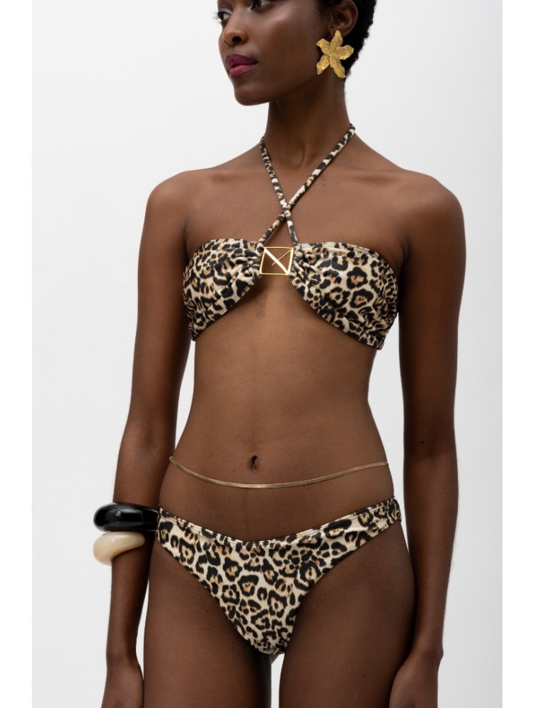 MALLORY THE LABEL Siren Leopard Bikini