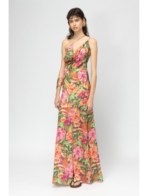 MALLORY THE LABEL Sun Ritual Floral Dress Φλοράλ Φόρεμα