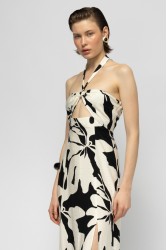 MALLORY THE LABEL Sun Spritz B&W Dress