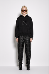 MALLORY THE LABEL Thalia Black Pants Μαύρο Παντελόνι