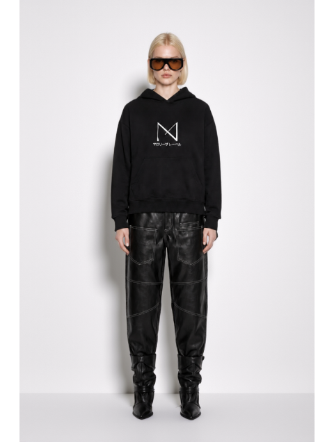 MALLORY THE LABEL Thalia Black Pants Μαύρο Παντελόνι