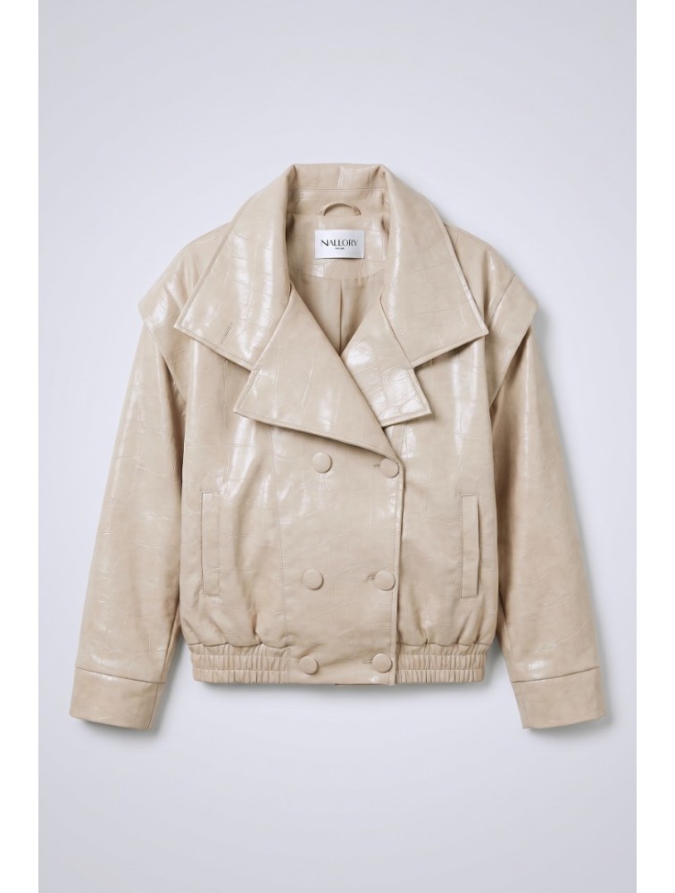MALLORY THE LABEL The Statement Beige Jacket Μπεζ Τζάκετ