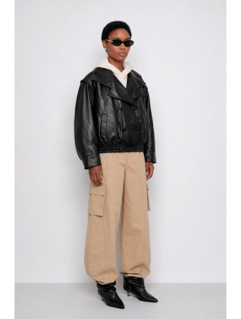 MALLORY THE LABEL The Statement Black Jacket Μαύρο Τζάκετ