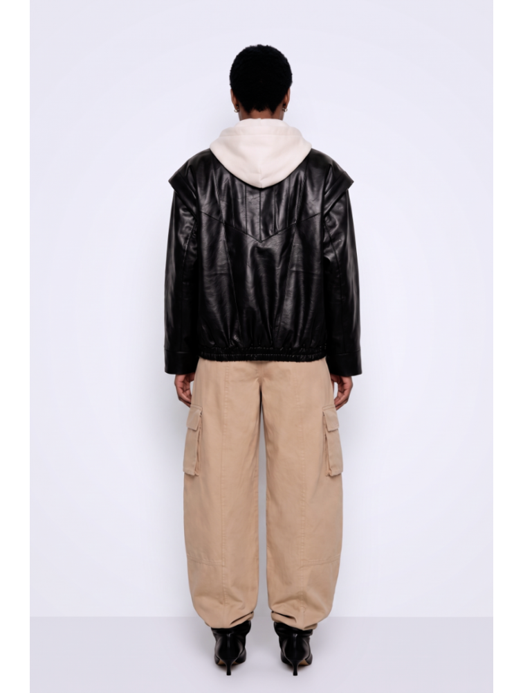 MALLORY THE LABEL The Statement Black Jacket Μαύρο Τζάκετ