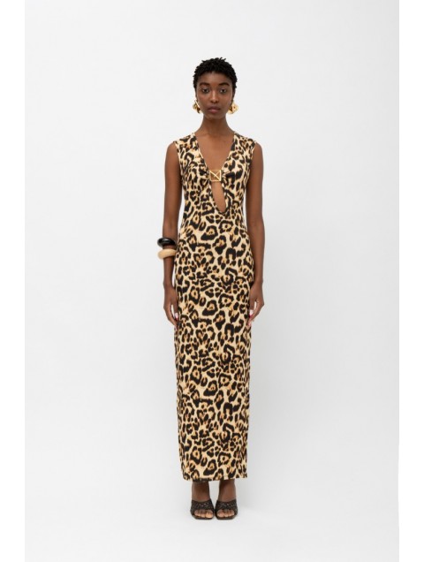 MALLORY THE LABEL Tigra Dress Leopard