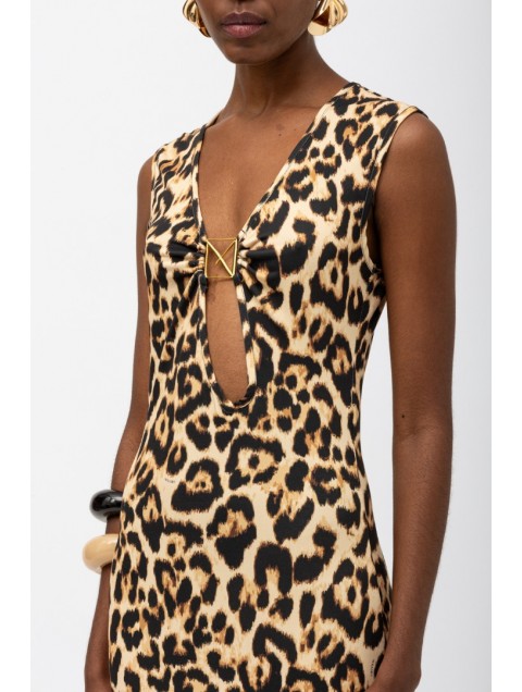 MALLORY THE LABEL Tigra Dress Leopard