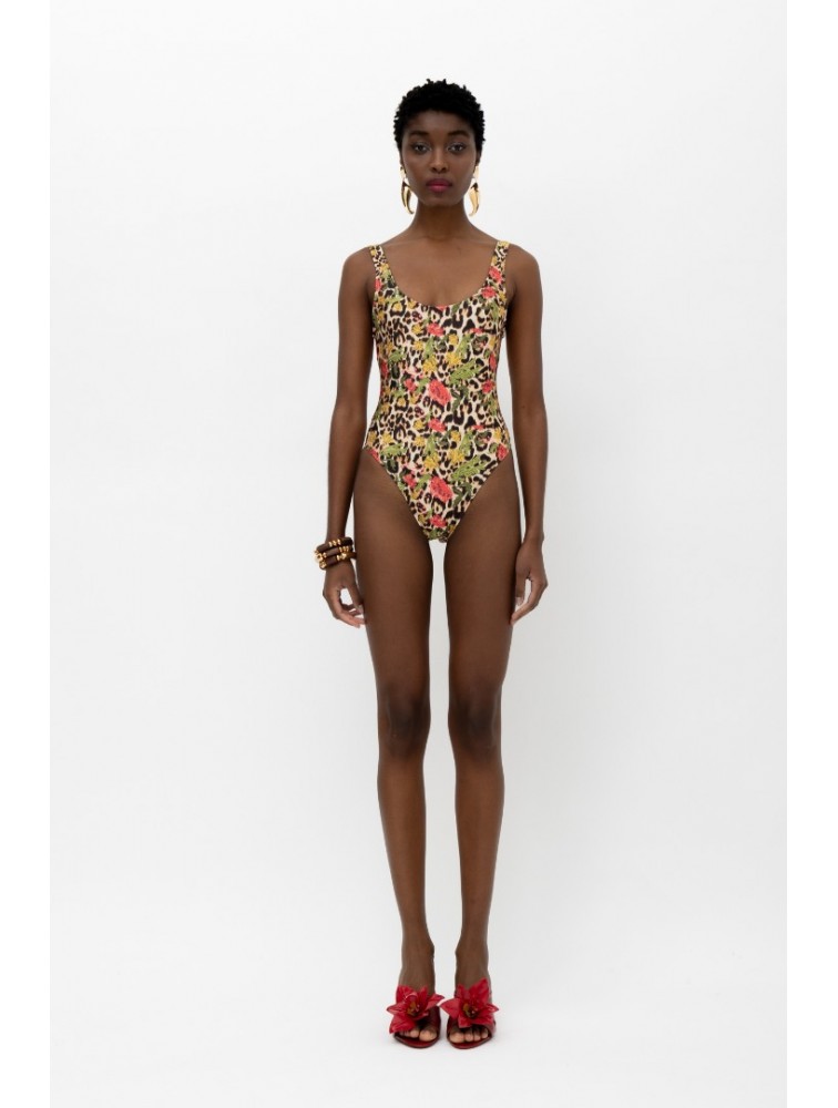MALLORY THE LABEL Wild Rose Heat One Piece