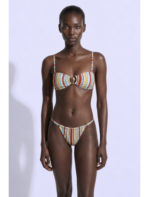 MALLORY THE LABEL Zanzibar Stripe Ριγέ Μαγιό