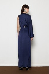 MALLORY THE LABEL Millie Blue Dress Μπλε Φόρεμα