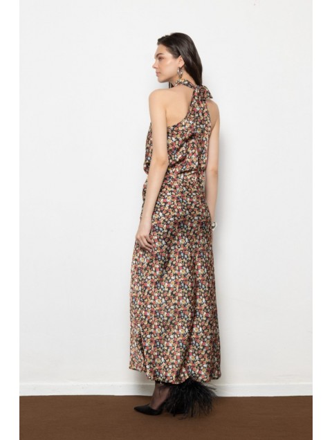 MALLORY THE LABEL Moonlit Floral Skirt Φλοράλ Φόυστα
