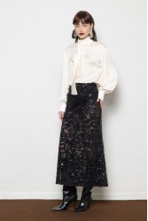 MALLORY THE LABEL Nora Lace Skirt