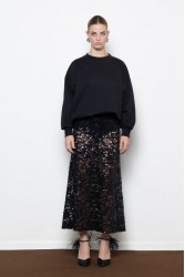 MALLORY THE LABEL Nora Lace Skirt