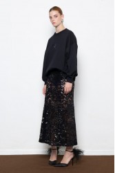 MALLORY THE LABEL Nora Lace Skirt