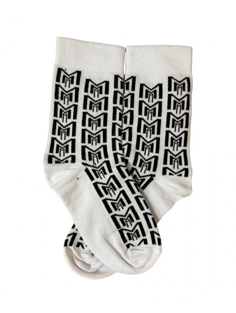 MALLORY THE LABEL City White Socks 