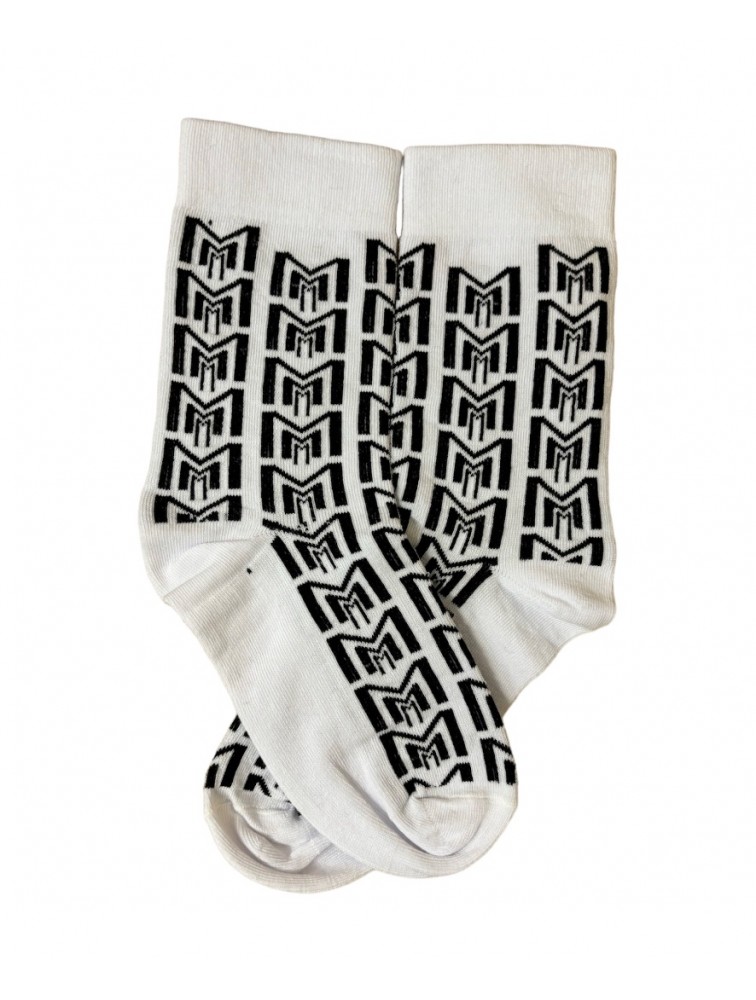 MALLORY THE LABEL City White Socks Λευκές κάλτσες