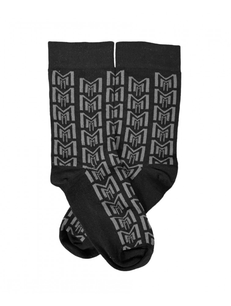 MALLORY THE LABEL City Black Socks Μαύρες κάλτσες