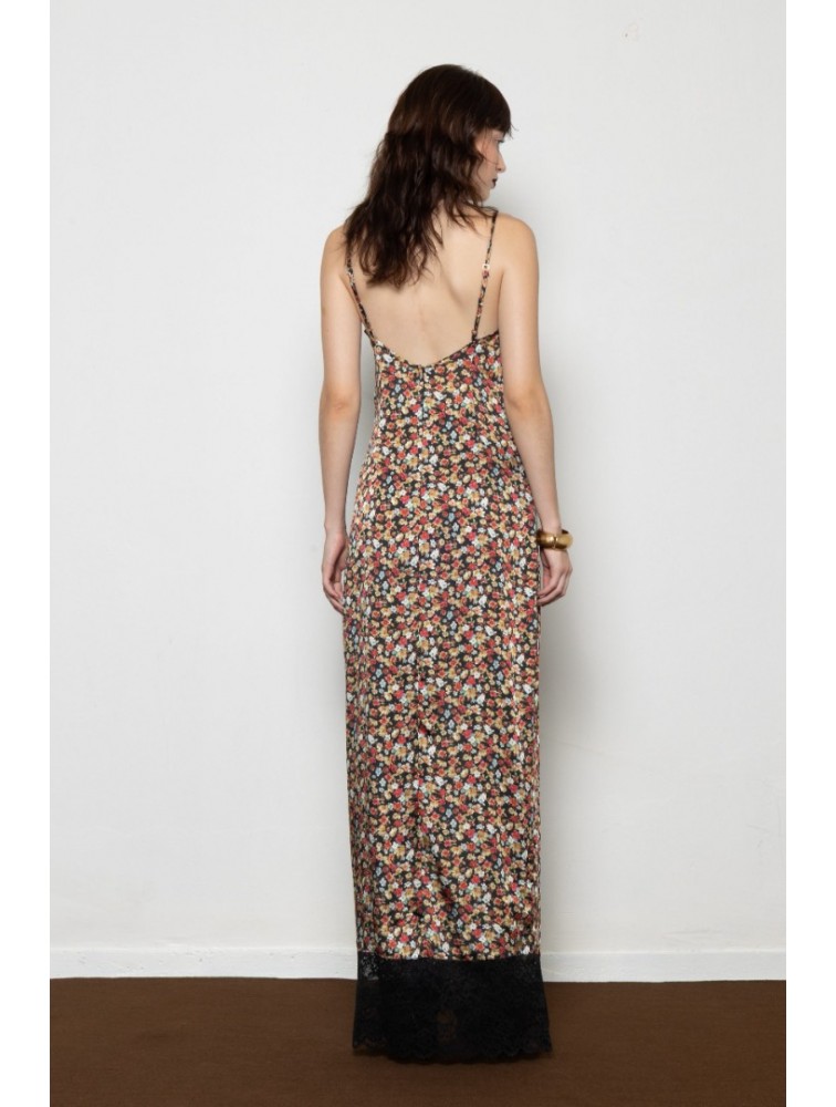 MALLORY THE LABEL Ruby Floral Dress Φλοράλ Φόρεμα