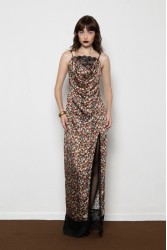 MALLORY THE LABEL Ruby Floral Dress Φλοράλ Φόρεμα