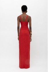 MALLORY THE LABEL Kora Red Dress