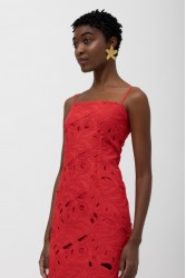 MALLORY THE LABEL Amara Red Dress