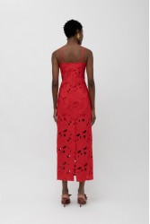 MALLORY THE LABEL Amara Red Dress