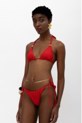 MALLORY THE LABEL Roar Red Bikini Κόκκινο Μαγιό Μπικίνι