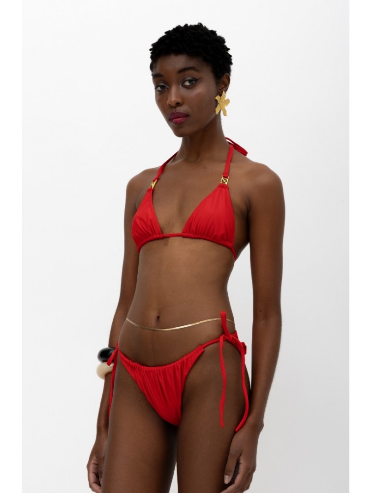 MALLORY THE LABEL Roar Red Bikini Κόκκινο Μαγιό Μπικίνι