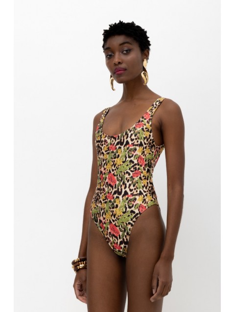 MALLORY THE LABEL Wild Rose Heat One Piece