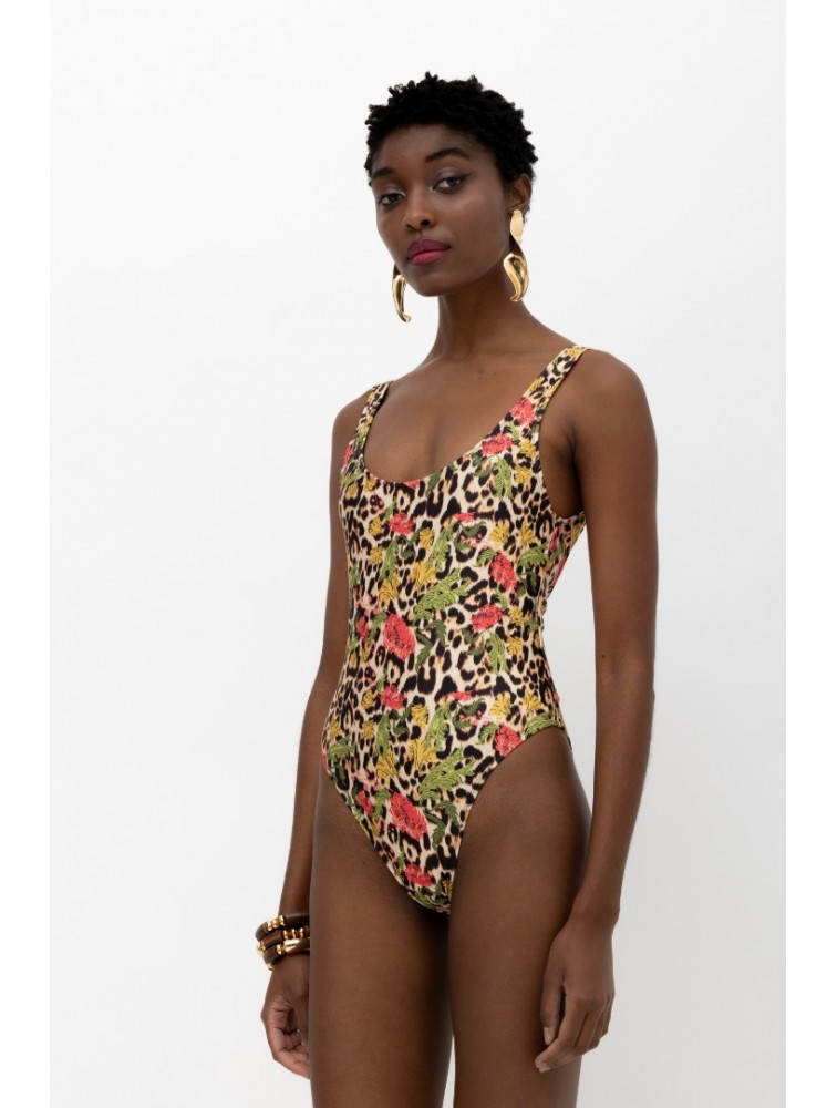 MALLORY THE LABEL Wild Rose Heat One Piece