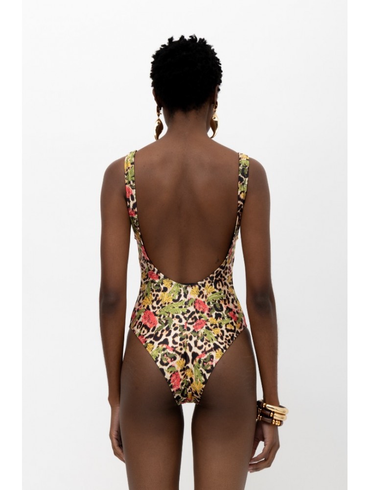 MALLORY THE LABEL Wild Rose Heat One Piece