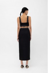 MALLORY THE LABEL Lunar Top Black Top