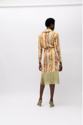 MALLORY THE LABEL Carmen Yellow Dress Κίτρινο Φόρεμα