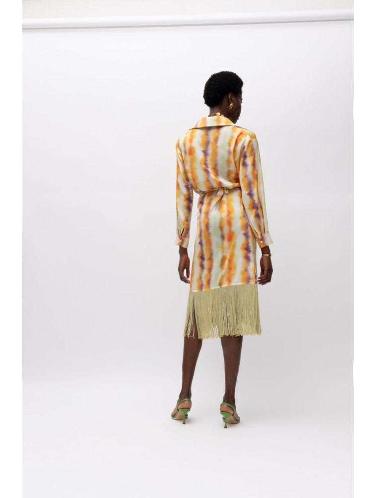 MALLORY THE LABEL Carmen Yellow Dress Κίτρινο Φόρεμα