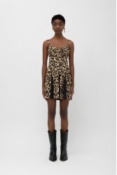 MALLORY THE LABEL Lupisa Leopard Dress