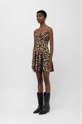 MALLORY THE LABEL Lupisa Leopard Dress
