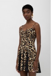 MALLORY THE LABEL Lupisa Leopard Dress