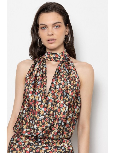 MALLORY THE LABEL Twilight Floral Top Φλοράλ Τοπ 