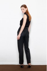 MALLORY THE LABEL Whiskey Black Moon Top Μαύρο Τοπ