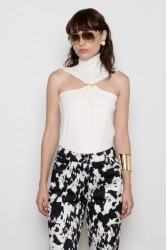 MALLORY THE LABEL Whiskey Ivory Moon Top Εκρού Τοπ