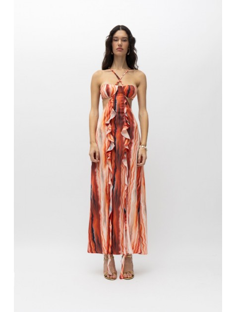 MALLORY THE LABEL Leon Dress Red Κόκκινο Φόρεμα MALLORY THE LABEL Leon Dress Red Κόκκινο Φόρεμα