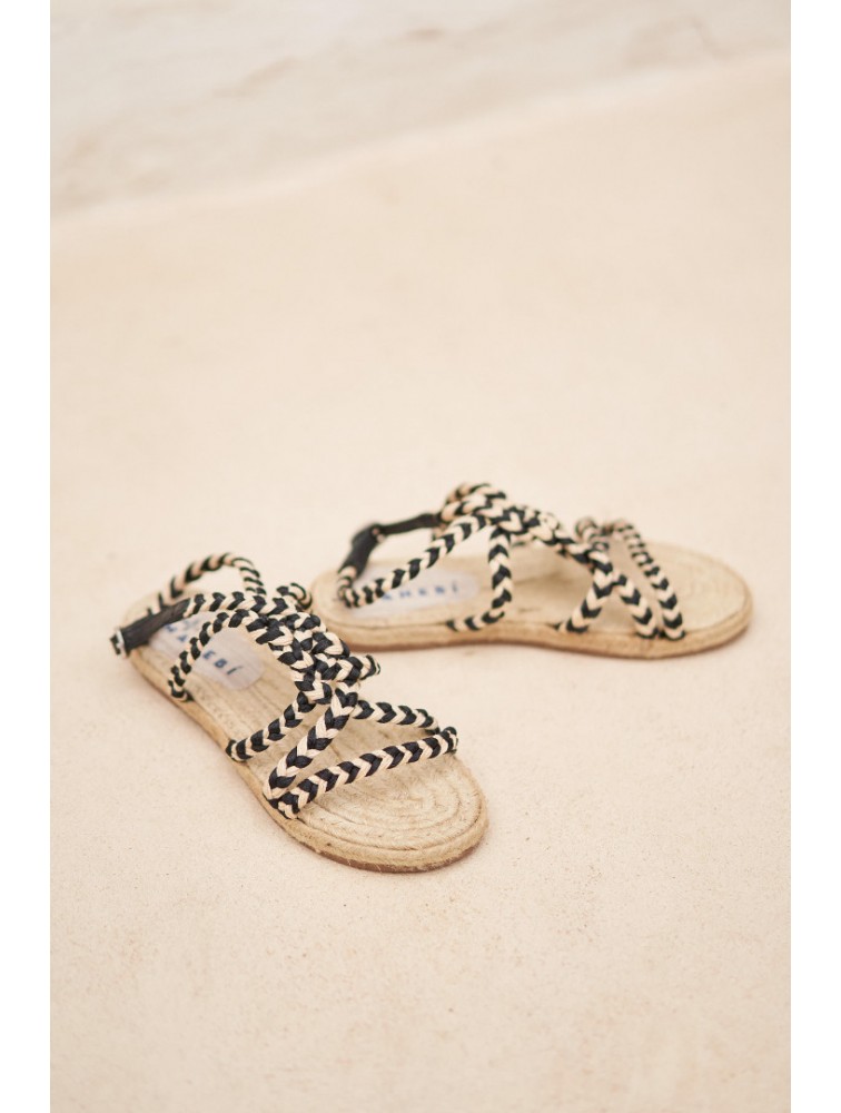 MANEBÌ Rope women's sandals - Yucatan - Natural