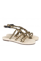 MANEBÌ Rope women's sandals - Yucatan - Natural