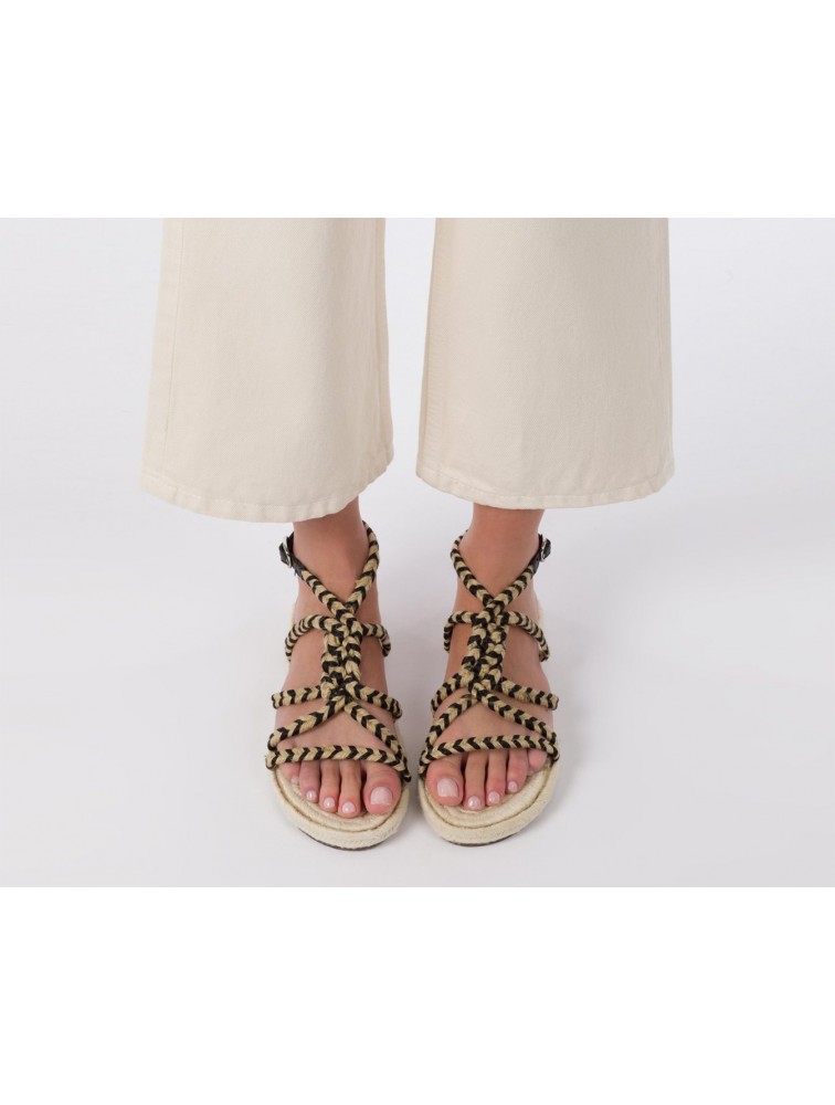 MANEBÌ Rope women's sandals - Yucatan - Natural