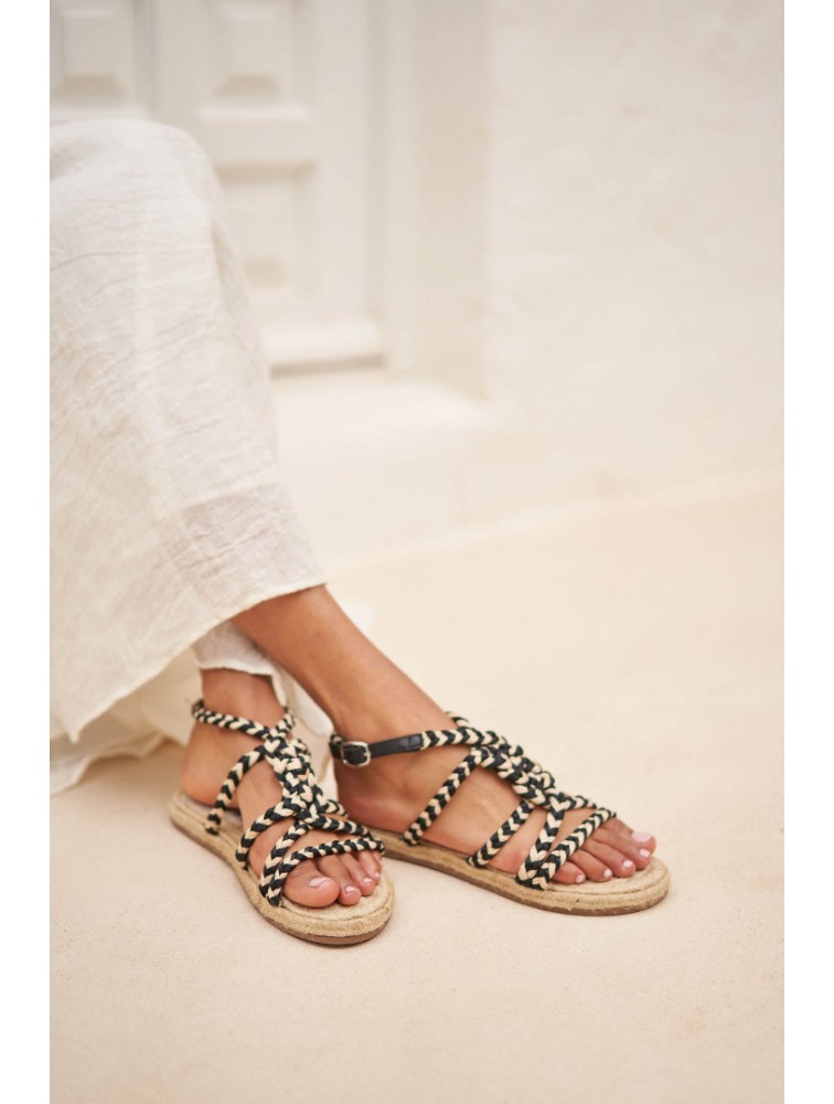 MANEBÌ Rope women's sandals - Yucatan - Natural