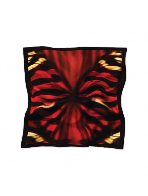 MARKESS Butterfly Effect Red Scarf