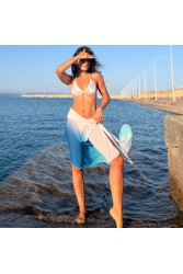 MARKESS Aqua Aura Pareo Μπλε Παρεό